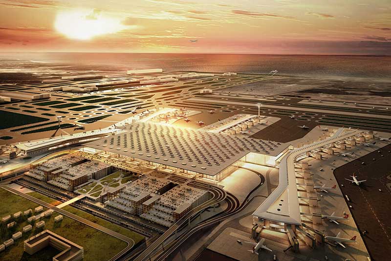 فرودگاه جدید در استانبول